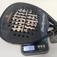 Bullpadel Beach Paddle Tennis Racket 3K 18K Carbon Fiber Professional Training Unisex Single Paddle for Beach Sports Fitness 4