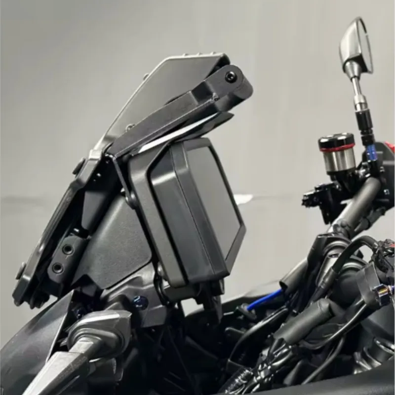 For Yamaha Tracer 9 GT+ 9GT Plus 2023-2025 2026 Phone Stand Holder GPS Navigation Bracket Plate Extension Bar Navigation Bracket