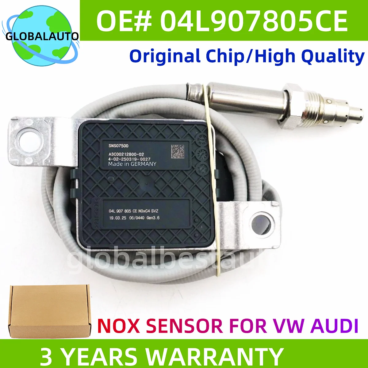 

04L907807CE 04L907805CE High Qulaity New Nitrogen Oxygen Sensor Nox Sensor For VW SKODA