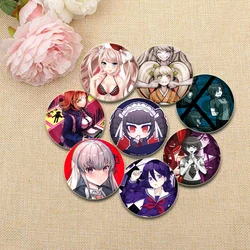 Anime Danganronpa Badge Round HD Print spille fatte a mano per spille fai da te zaino vestiti decorazione gioielli accessori regali