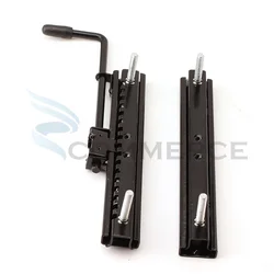 Universal Vehicle Seat Slider Track Rail 200mm Single Lock For DIY ATV Go kart UTV Buggy Golf Cart Quad Bike Replacement Parts