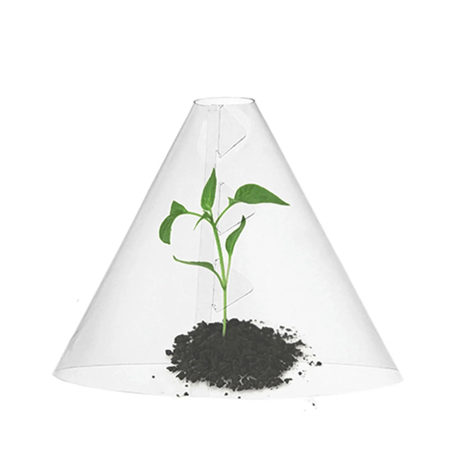 

20PCS Cone Plants Cover PET Reusable Bell Plants Protector From Animals Frost Freeze Weather for Garden