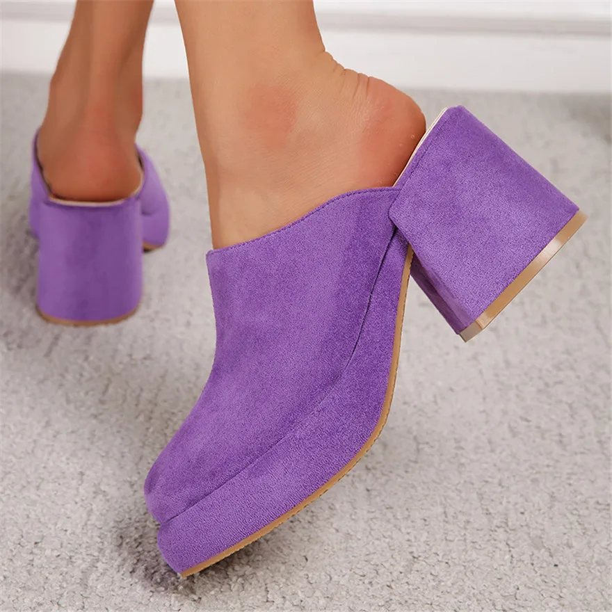Peep Toe Soft Leather Slippers Women Sandals Summer Clear Crystal Cup High Heel Shoes Outdoor Woman Fashion Slip On Mules Slides