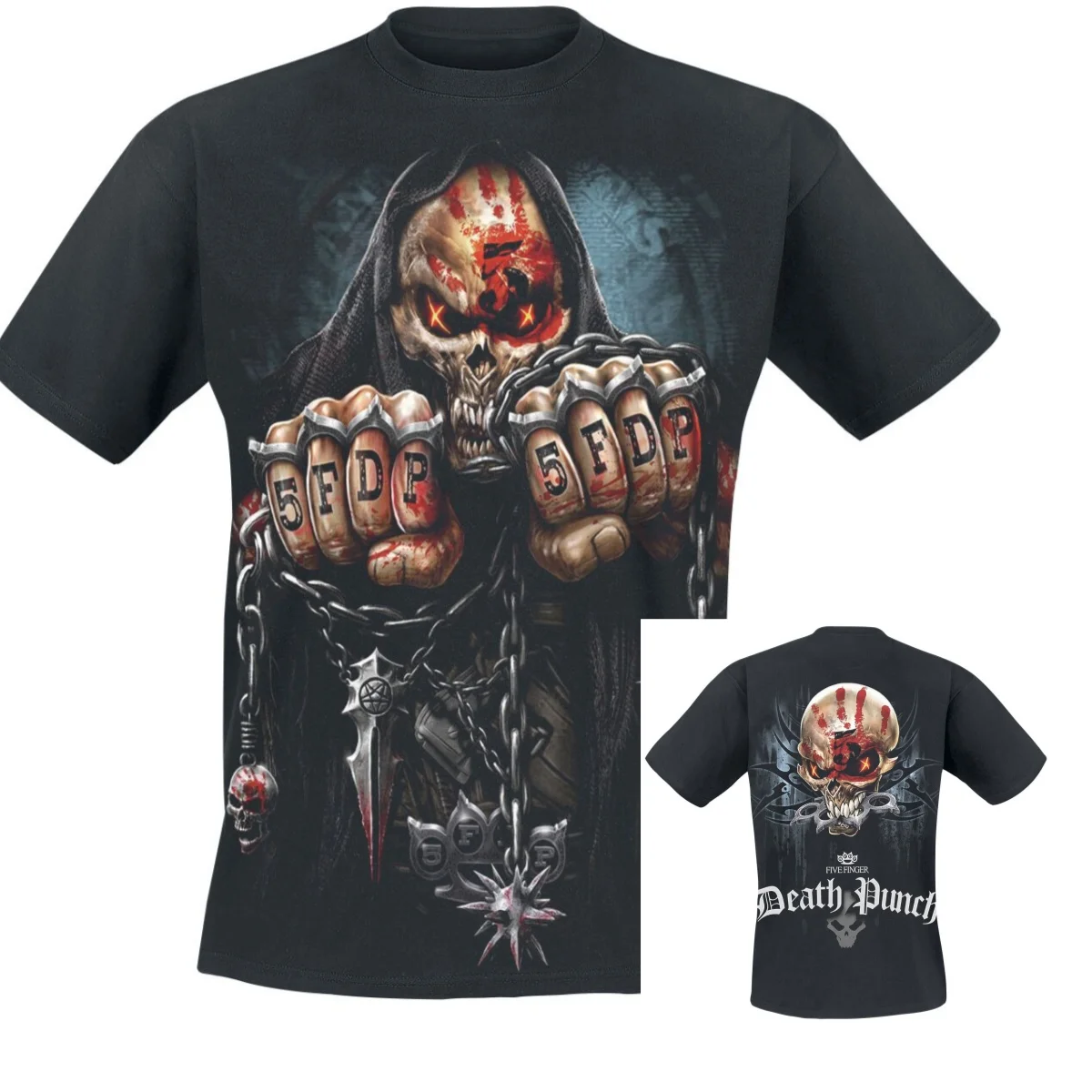 American Capitalist  Five Finger Death Punch T-Shirt Men Women Rock Band Graphic Tee 100% Cotton Summer Streetwear Top
