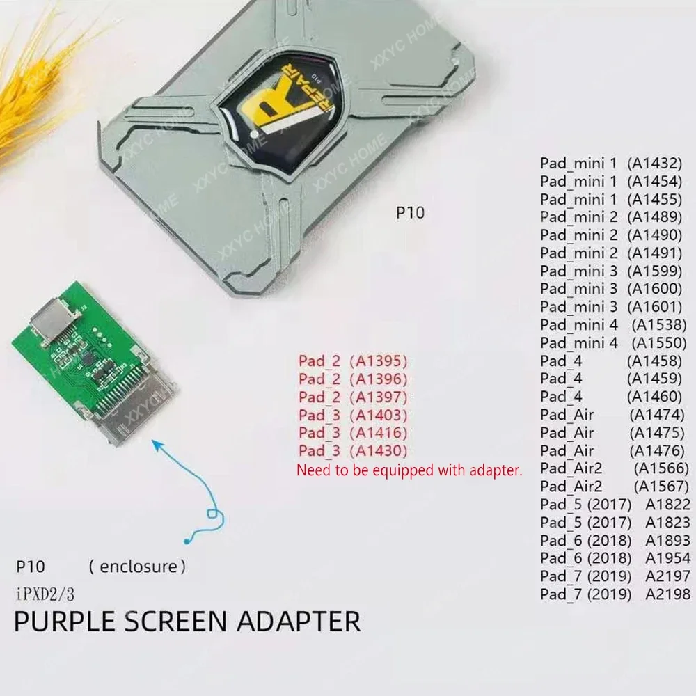 iRepair P10 DFU BOX for iPad & iPhone 6 7 8 X Serial Number Read Write Unbind WiFi Syscfg Data No Disassembly Hard Disk DFU Box