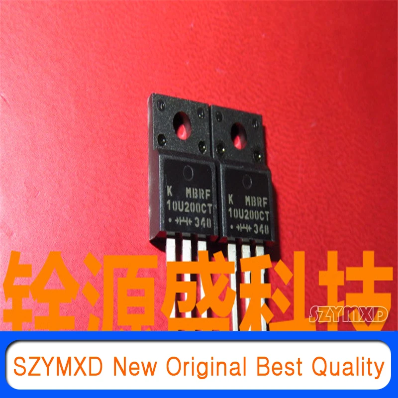 5Pcs/Lot New Original MBRF10U200CT 10A200V Schottky Rectifier