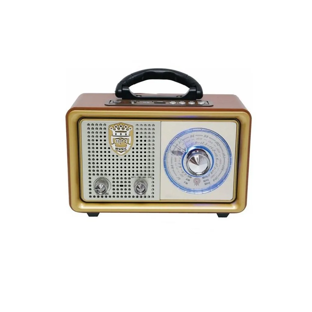 Meier M 110BT Nostalgic retro wooden Radio Bluetooth FM