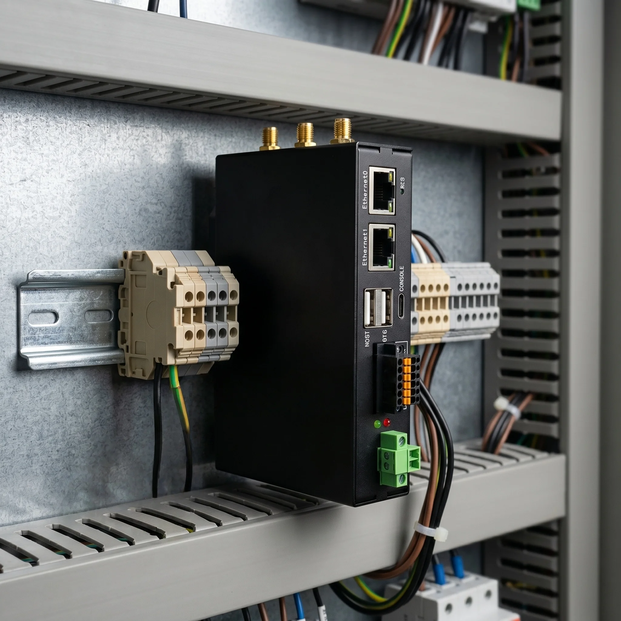TM-CP2B Ubuntu24.04 오픈소스 4G-LTE Modbus TCP/IP RS485 CANFD GPIO 이더넷 DIN 레일 IoT 산업용 게이트웨이 (…
