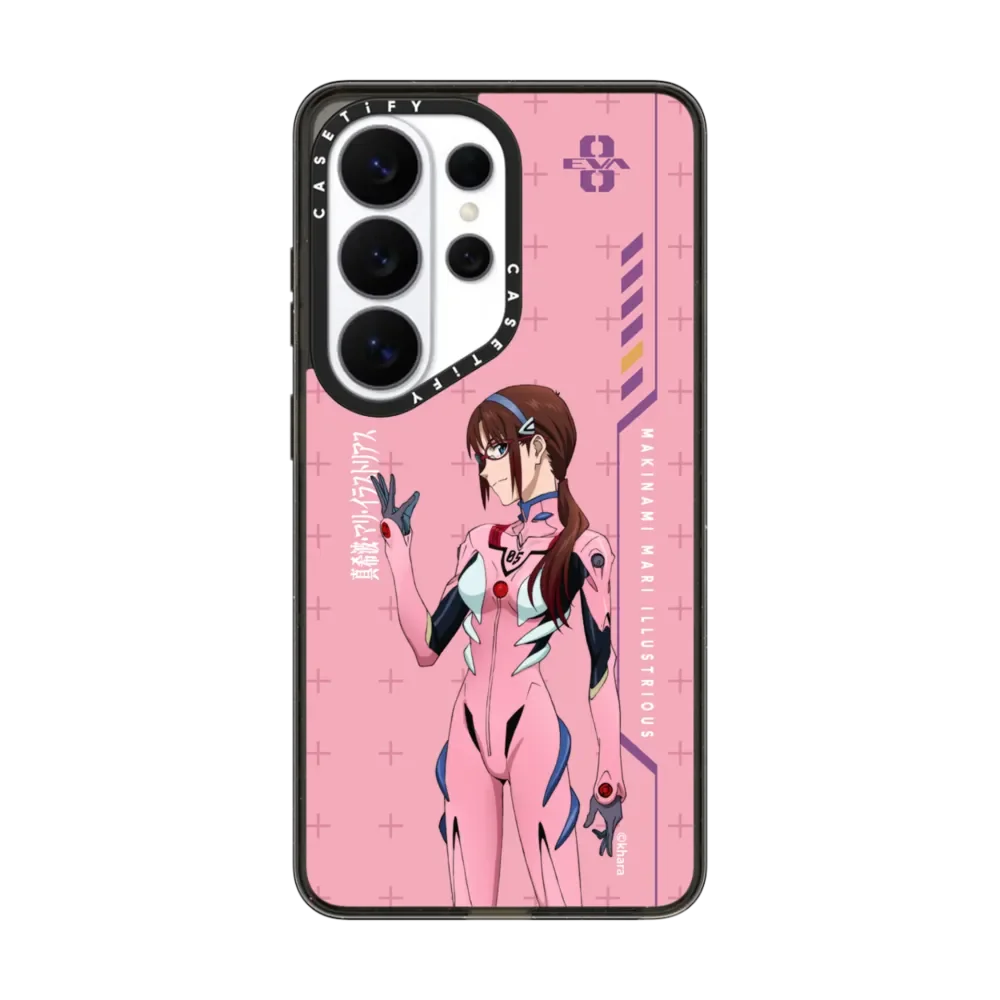 CASETiFY Neon Genesis Evangelion Cartoon Series Magnetic Drop-proof Case for Samsung Galaxy S23 S24 S25 S26+ Ultra Plus view 3