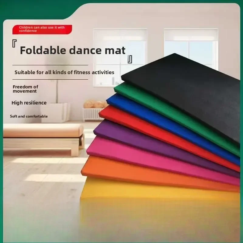 

New200 * 100 * 5cm Sponge Fitness Anti-collision Pu Yoga Multi-functional Gymnastics Mat Children's Folding Dance Mat