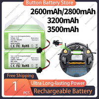 New 14.4V 2600mAh 3500mAh Li-ion Replacement Battery for Conga Excellence 990 950 1090 1790 1990 Ecovacs Deebot N79 Eufy RoboVac