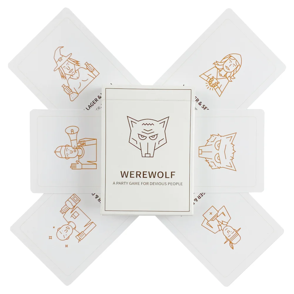 White Werewolf Devious People Cards Couples Drinking Game Love Edition Excited Board Deck For Party Playing