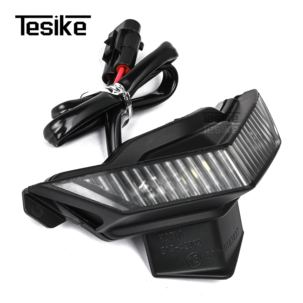 Motorcycle LED Fog Light White Auxiliary Headlight Driving Lamp For Kawasaki Z1000 2014-2019 Clear Lens Upper Running Headlight