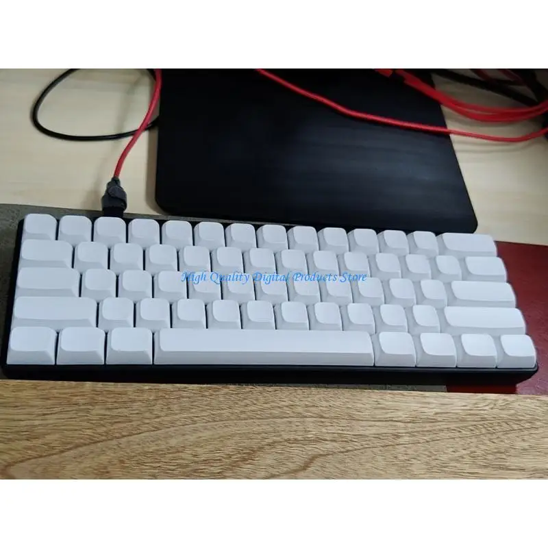 U2JE Minimalistic Blank Keycaps 134Keys XDA PBT Keycaps DyeSUB for MXSwitches Mechinery Keyboard Keycap Replacement