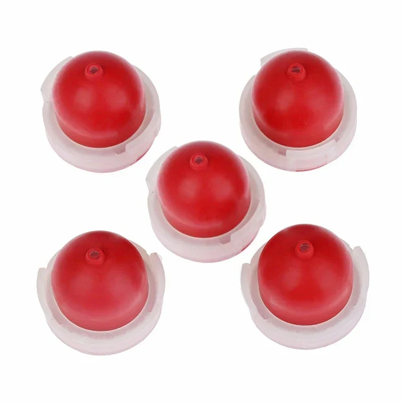 Useful Practical Oil Primer Bulb 5085 5085H 5085K 5pcs Carburetor Parts Pump Cup Red Replacement 694395 496115 4180