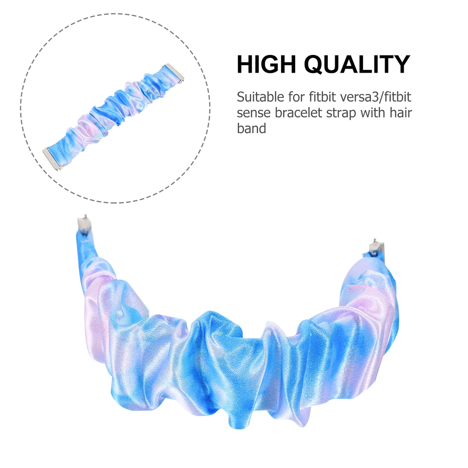 

1Pcs Delicate Wrist Band Exquisite Workmanship Soft Moderate Comfort Beautiful Color Sturdy Durable for Various Occasions