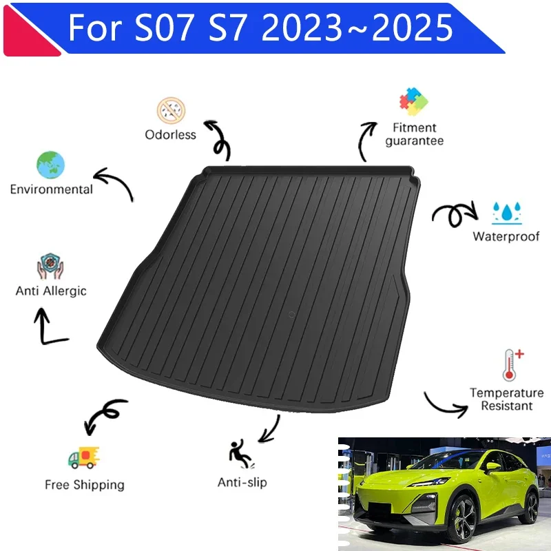 

Car Trunk Mat For Deepal S07 S7 Shenlan 2023 2024 2025 EVA Material Auto Rear Cargo Tray Trunk Pads Decoration Car Accessories