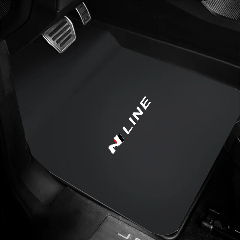 Tappetini Auto in Gomma Impermeabili e Antipolvere per Hyundai N LINE KONA i20 i10 IONIQ Elantra Palisade Sonata Grandeur