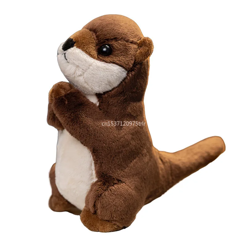 19 ซม.ใหม่น่ารักการ์ตูน Wishing Otter Plush ของเล่นเด็กทารกน่ารักน่ารักตุ๊กตายัดไส้ตุ๊กตาสําหรับวันหยุดคริสต์มาสของขวัญวันเกิด