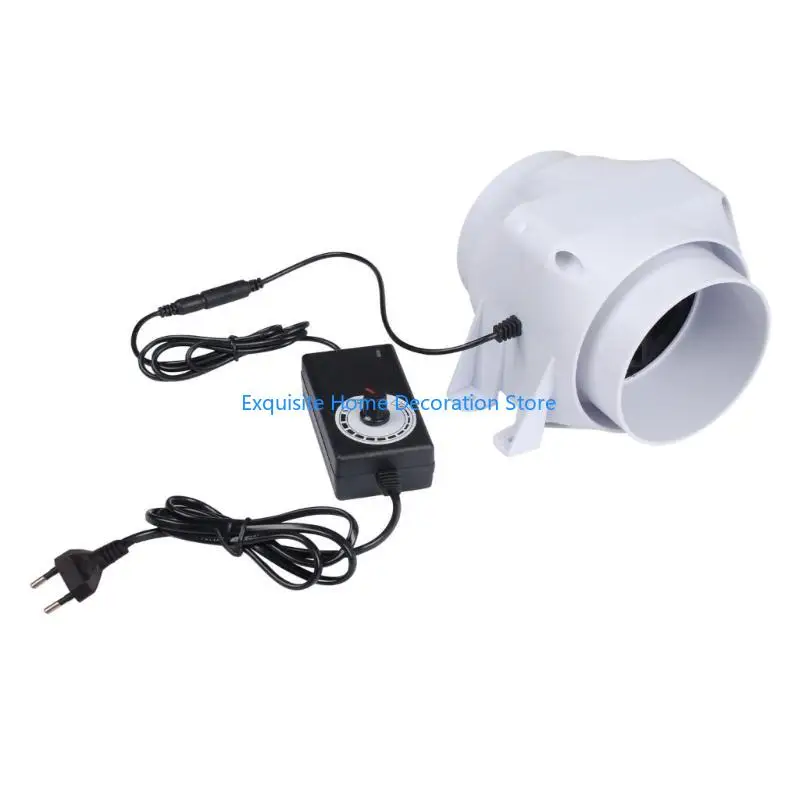 

L5BF Эффективный 4-дюймовый трубный потолочный вытяжной вентилятор для окон и труб, вентилятор для ванной комнаты и кухни