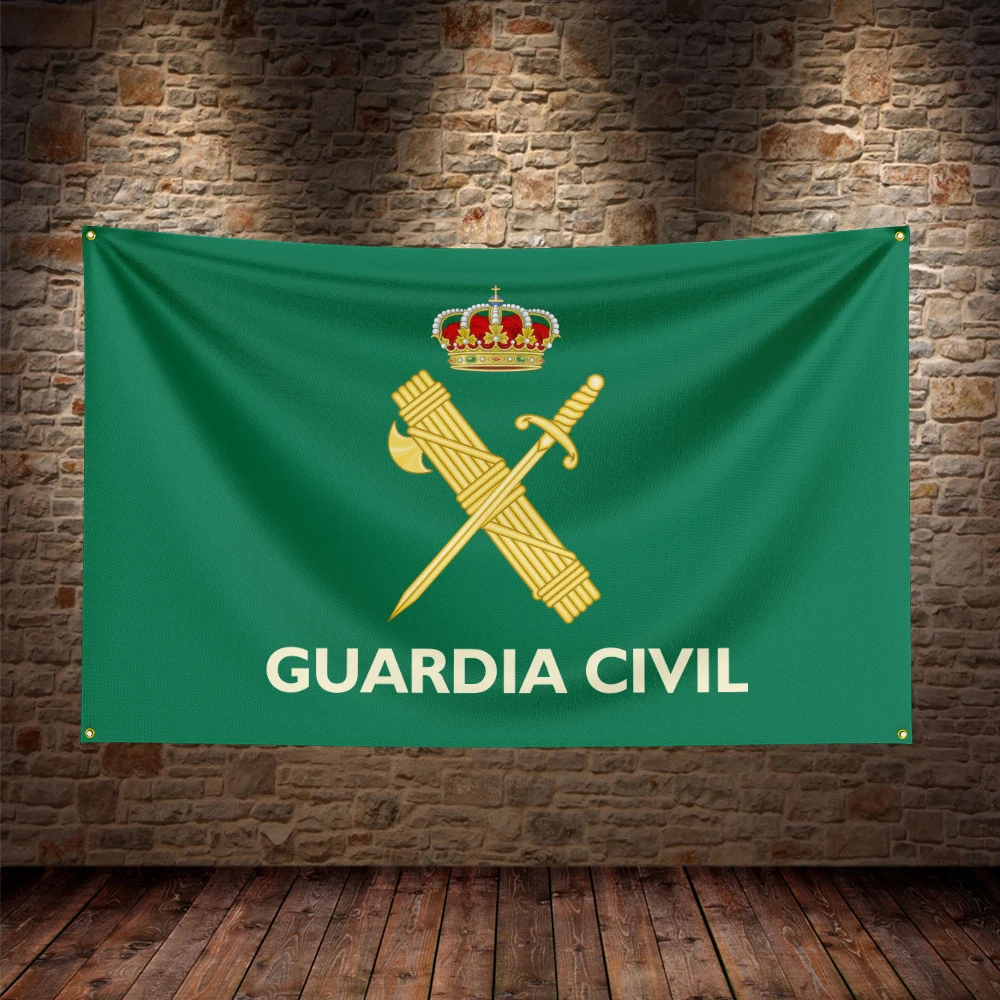 علم الرمز المدني لحرس إسبانيا للديكور #2