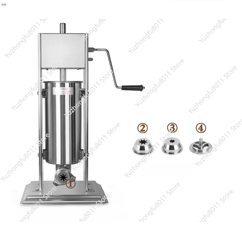 Manual 4 Nozzle Stainless Steel Snack Machine for Vertical Commercial Heavy Use for LNG-5 Food Processing Equipment
