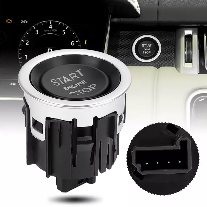 

LR094038 Ignition Stop Start Button Switch Car Styling For Range Rover Sport Evoque Discovery Sport LR037611 LR056640 LR068334