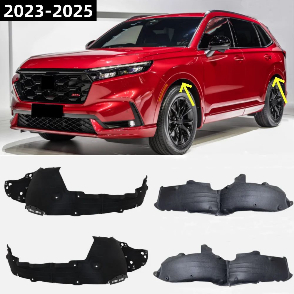 

Переднее колесо для Honda CRV 2023-2025, передний и задний колесный арочный уплотнитель (защита от грязи) из хлопкового материала