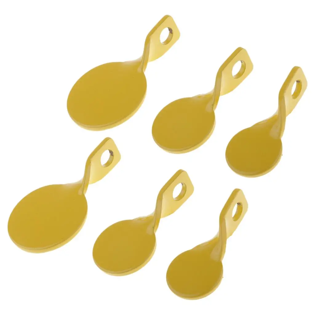 

Набор стальных мишений для стрельбы: подвесные металлические вращающиеся мишени для охоты, аксессуары для стрельбы, тренировки на стрельбище