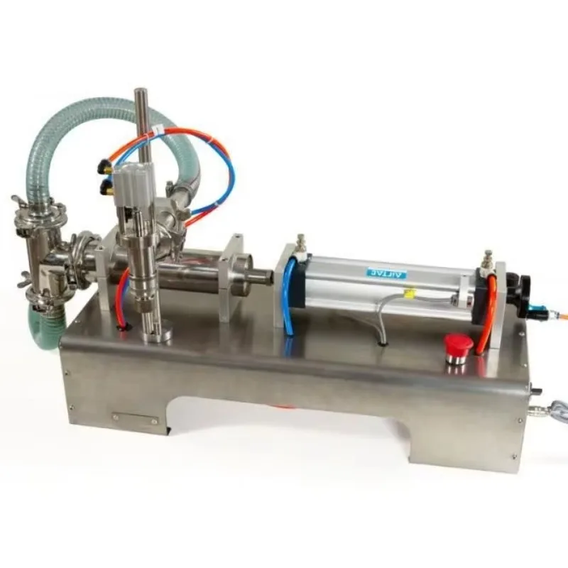 Hot saleFluid Filling Machine/single Head Pneumatic Piston Filler/low Viscosity Liquid Filling Machine