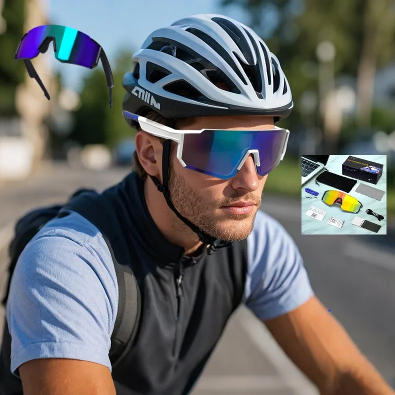 

Polarized Outdoor Sports Smart Glasses Fishing Sunglasses UV400 Fish Protective Mountain Bike Cycling Goggles Road Bike