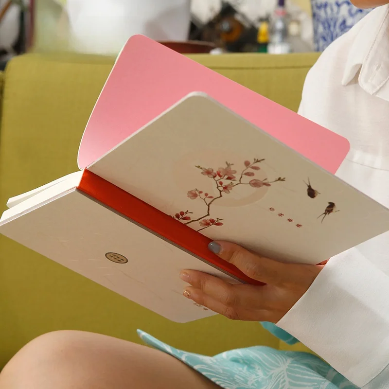 Creative Portable Museum Notebooks Student Stationery Gift Cultural Creative Supplies Customizable Plain Paper Journals