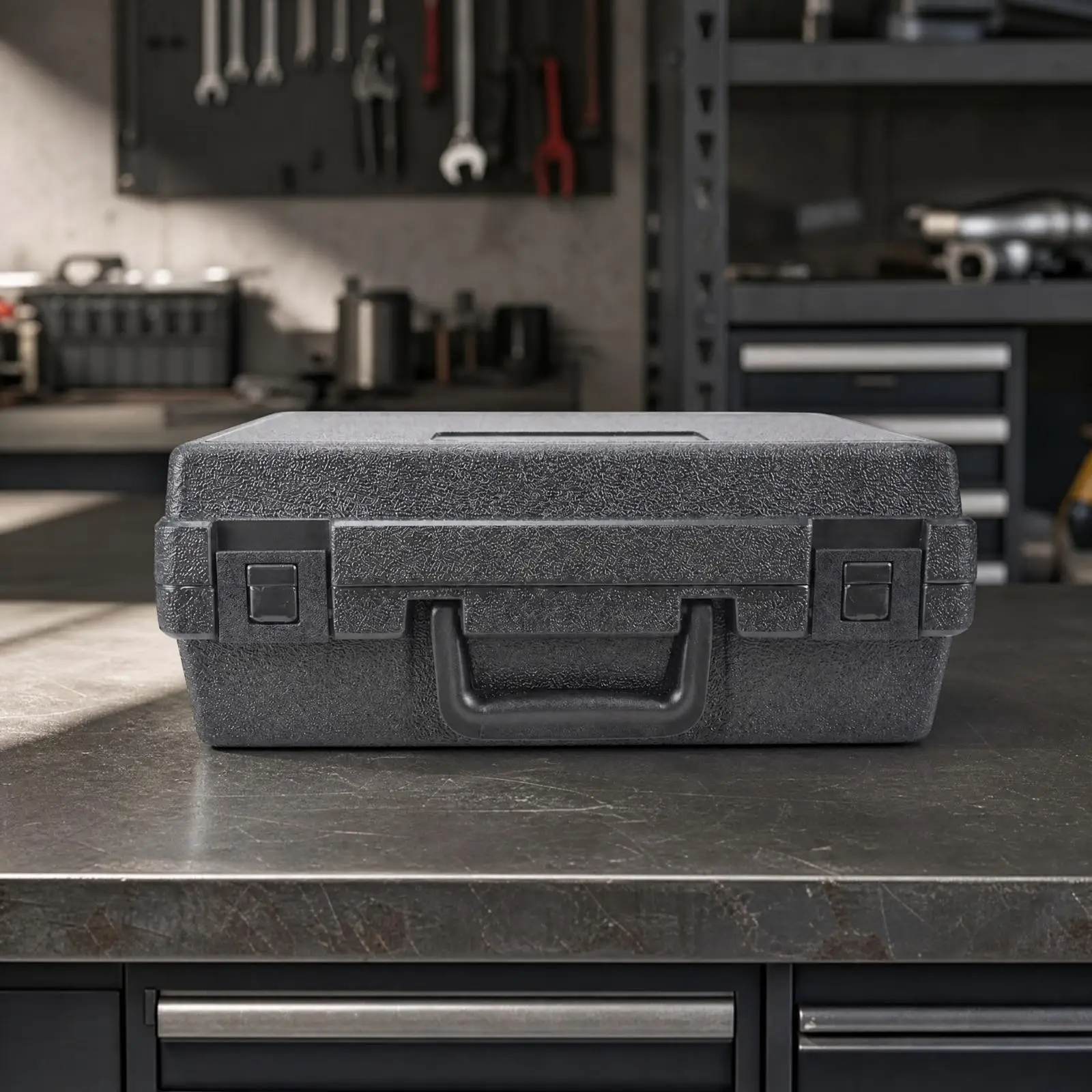 Equipment Box Impact-Resistant Rectangular Safeguarding Case with Carry Handle