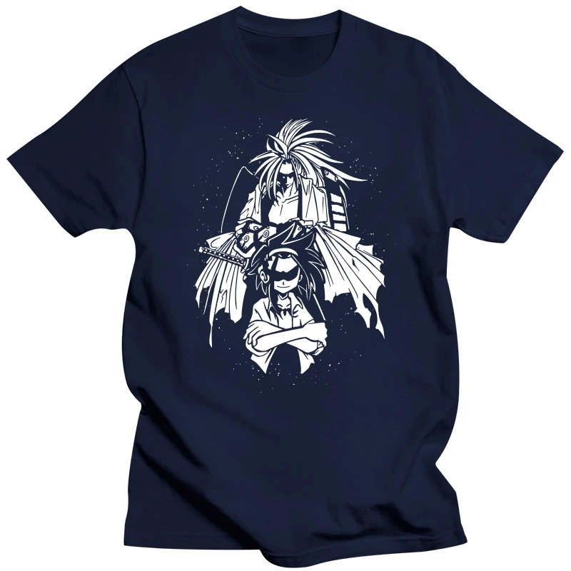 King Of Spirit User Shaman King T-Shirt Streetwear  Men Hip Hop Short Sleeve T-Shirt  The hottest T-shirt in the world