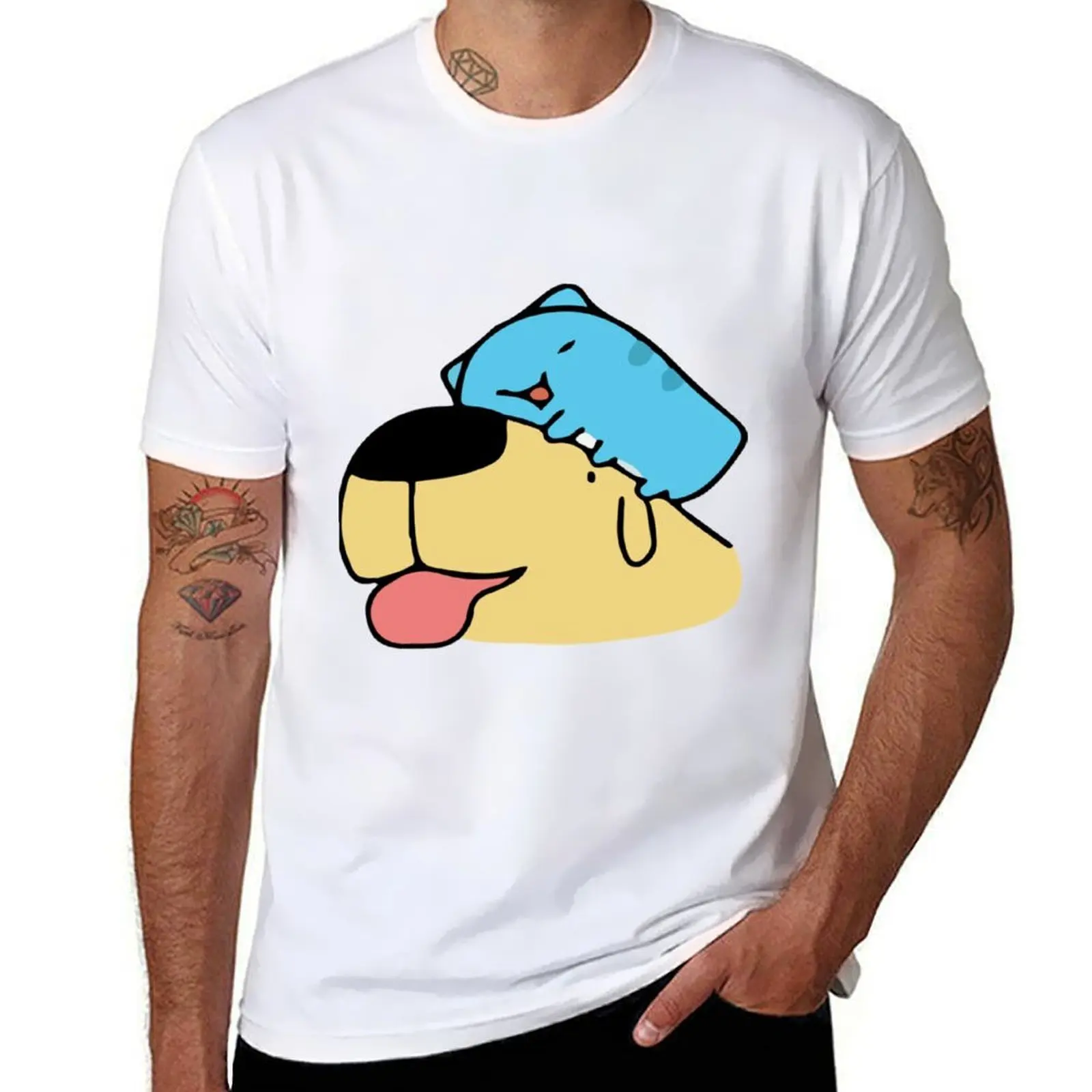 

Bugcat Capoo T-Shirt man t shirts for men t shirts for man slim fit T-Shirt