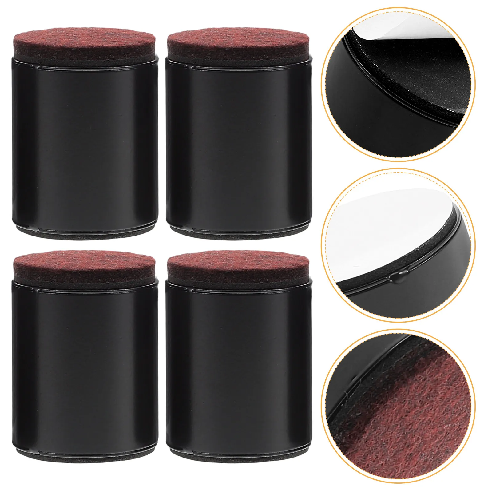 4Pcs Furniture Risers Nonslip Height Increase Pads for Sofa Bed Chair Table Couch Desk Legs Protection Furniture Elevation