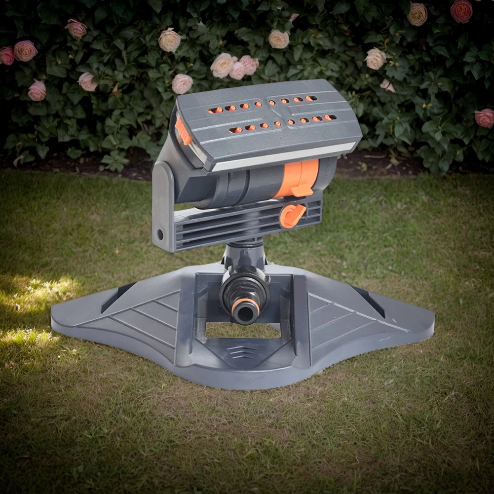 

16 Nozzles Oscillating Sprinkler Adjustable Width Range and Flow Rate Garden Sprinkler for Yard Large Area