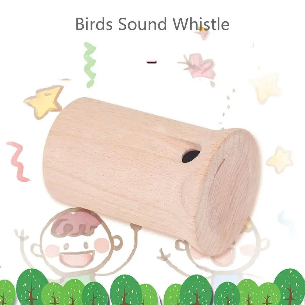 Orff Muziekinstrumenten Draagbare Houten Vogels Geluid Fluitje Educatief Speelgoed Voor Kinderen Baby Geschenken Outdoor Multifunctioneel Gereedschap