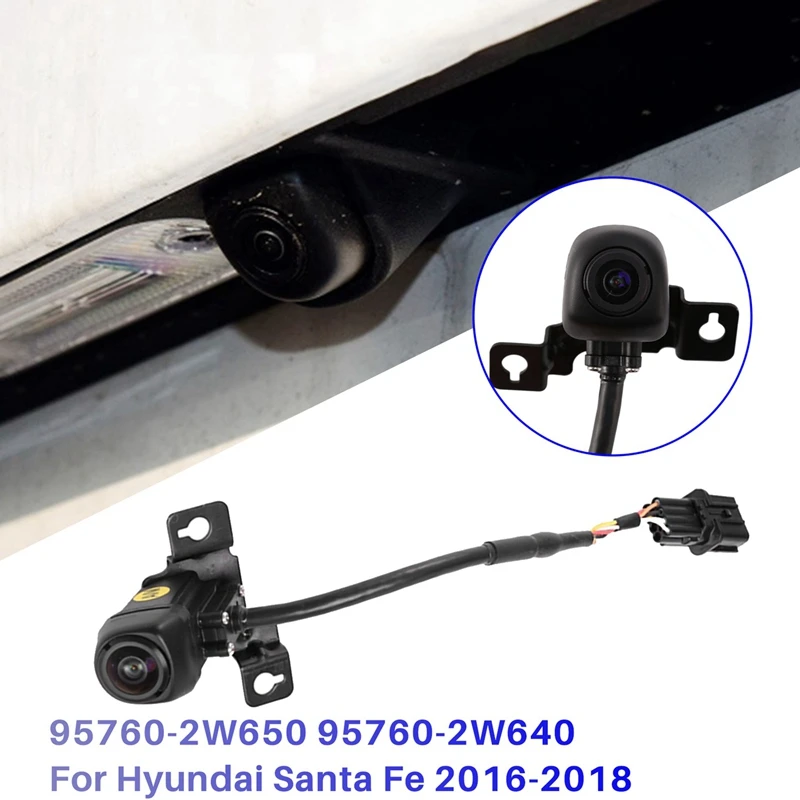 Car Rear View Camera 957602W650 95760-2W640 For Hyundai Santa Fe 2016-2018 Parking Assist Reverse Camera 957602W640 Accessories