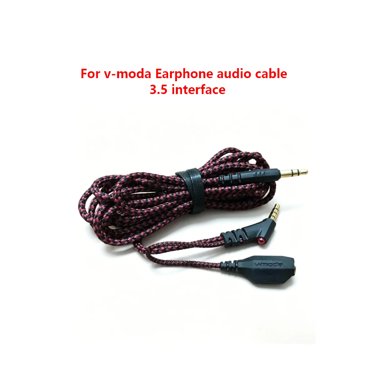 Original Audio Cable For V-Moda Earphone Audio Cable Ear Pads 3.5 Interface
