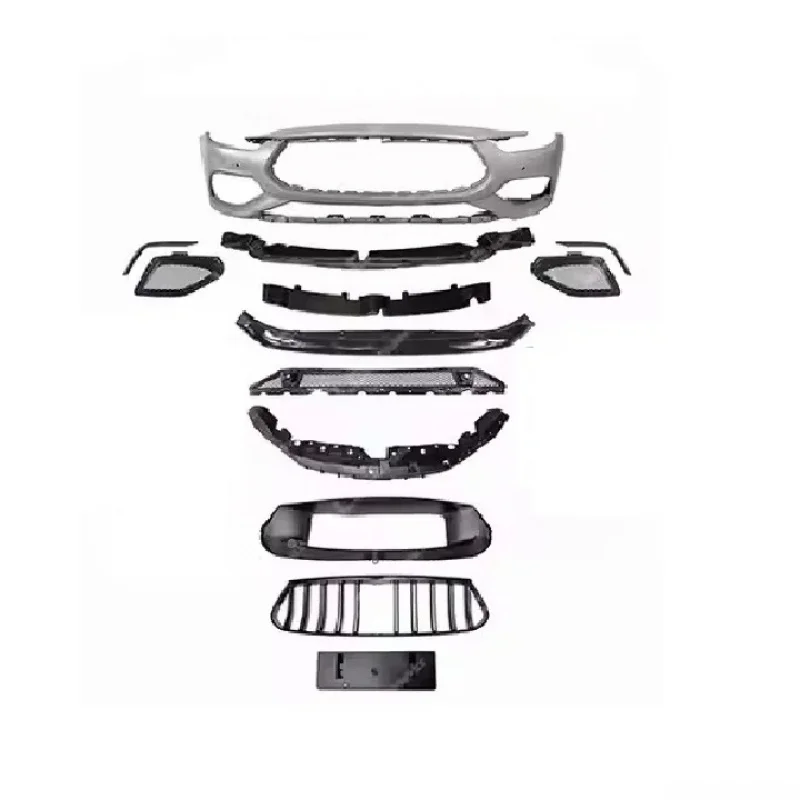 

Новый комплект кузовных деталей из полипропилена 2020 года: обновленный передний бампер и задняя решетка для G S 2013-2017, стайлинг автомобиля