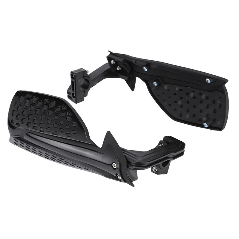Suitable for street cars, off-road motorcycles, modified new two-color plastic, windshield handguard, handguard, bow cover