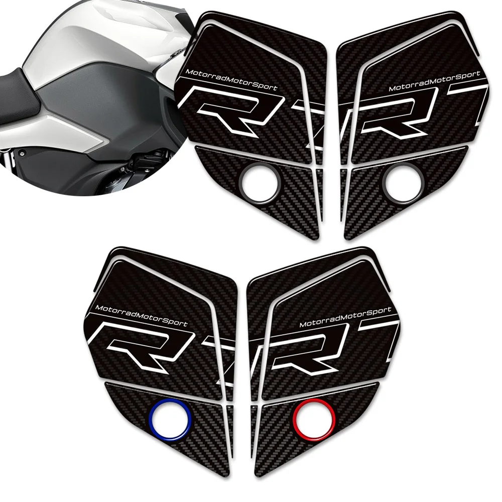 Motorcycle Protector Tank Knee Pad Grips Gas Fuel Oil 3D Stickers Decals For BMW R1250RT R 1250 RT R1250 2021 - 2025