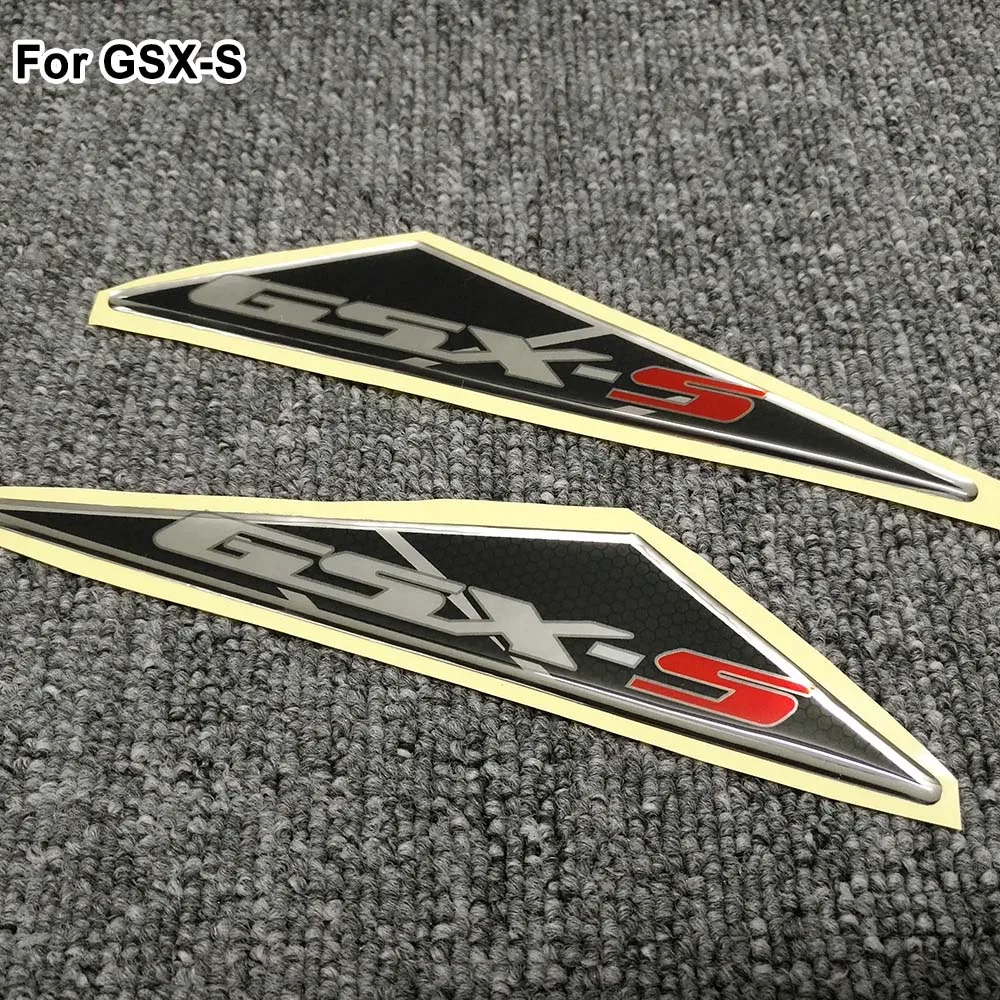 GSX-S GSXS 750 1000 stiker pelindung bantalan tangki untuk Suzuki GSX-S125 GSX-S750 GSX-S1000 pelindung bantalan samping motor ﻿