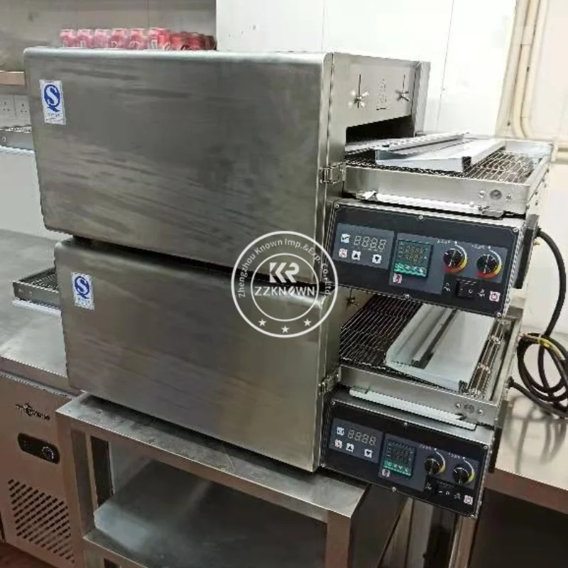 Máquina De Forno De Pizza De Aço Inoxidável, 18 Polegadas, Elétrica, Comercial, Pão, Equipamentos de Padaria, 8500kW