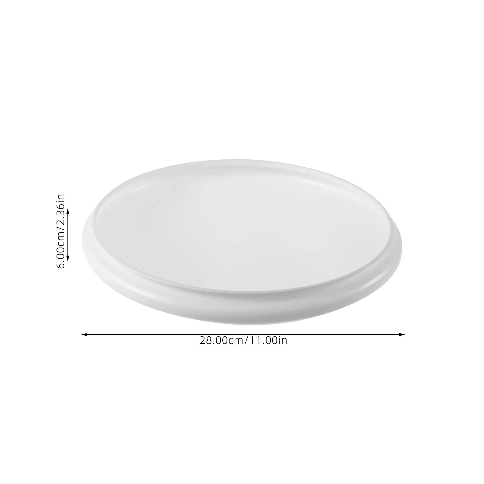 غطاء خفيف للسقف من الأكريليك بتصميم عاكس الضوء المستدير وإضاءة ناعمة لغرفة النوم وغرفة المعيشة والمكتب #6