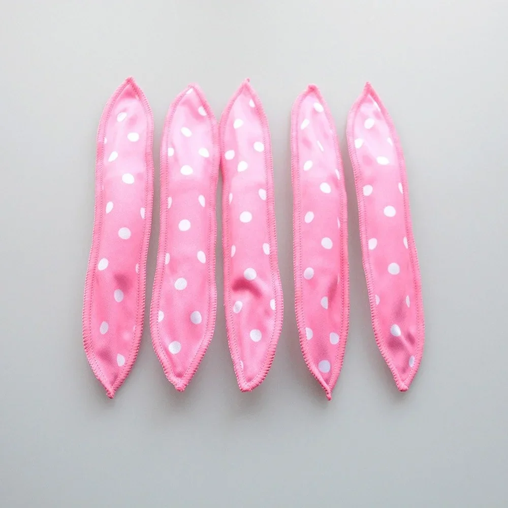 5pcs/set Heatless Hair Curlers No Heat Hair Rollers Soft Curls Women Sleeping Lazy Curling Rods Wave Formers Hair Styling Tools