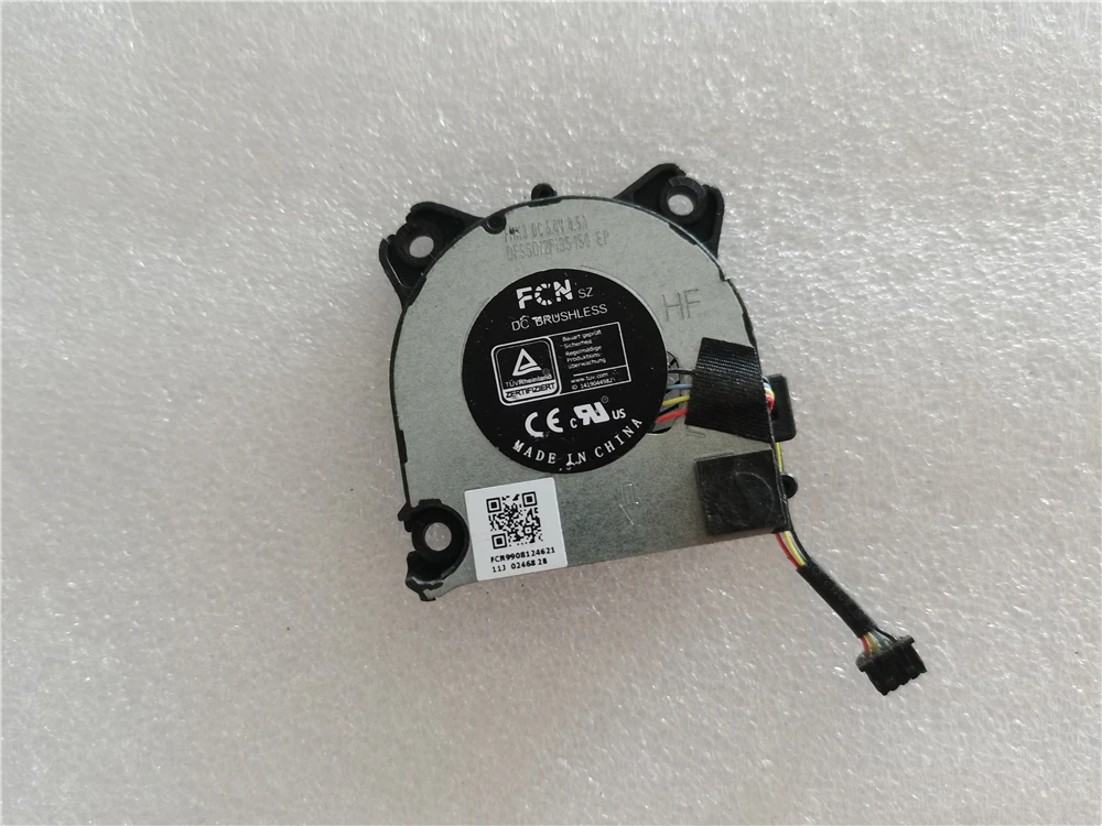 Imagem -03 - Ventilador Portátil Cpu Cooler Ventilador para Eg40060s11c010-saa Rd0200620105 B4006ashnf2000tt Dfs5d12f135450 Fnk3 5v 0.5a