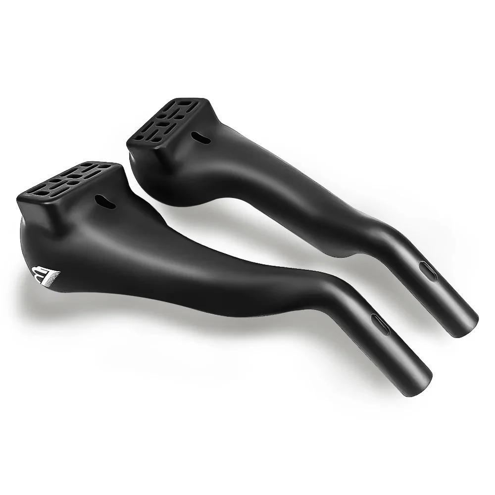 BALUGOE Carbon-Fahrrad-Lenkerverlängerung für TT-Lenker, Triathlon-Zeitfahren, Fahrradteile mit Interner Verkabelung – Detail 10