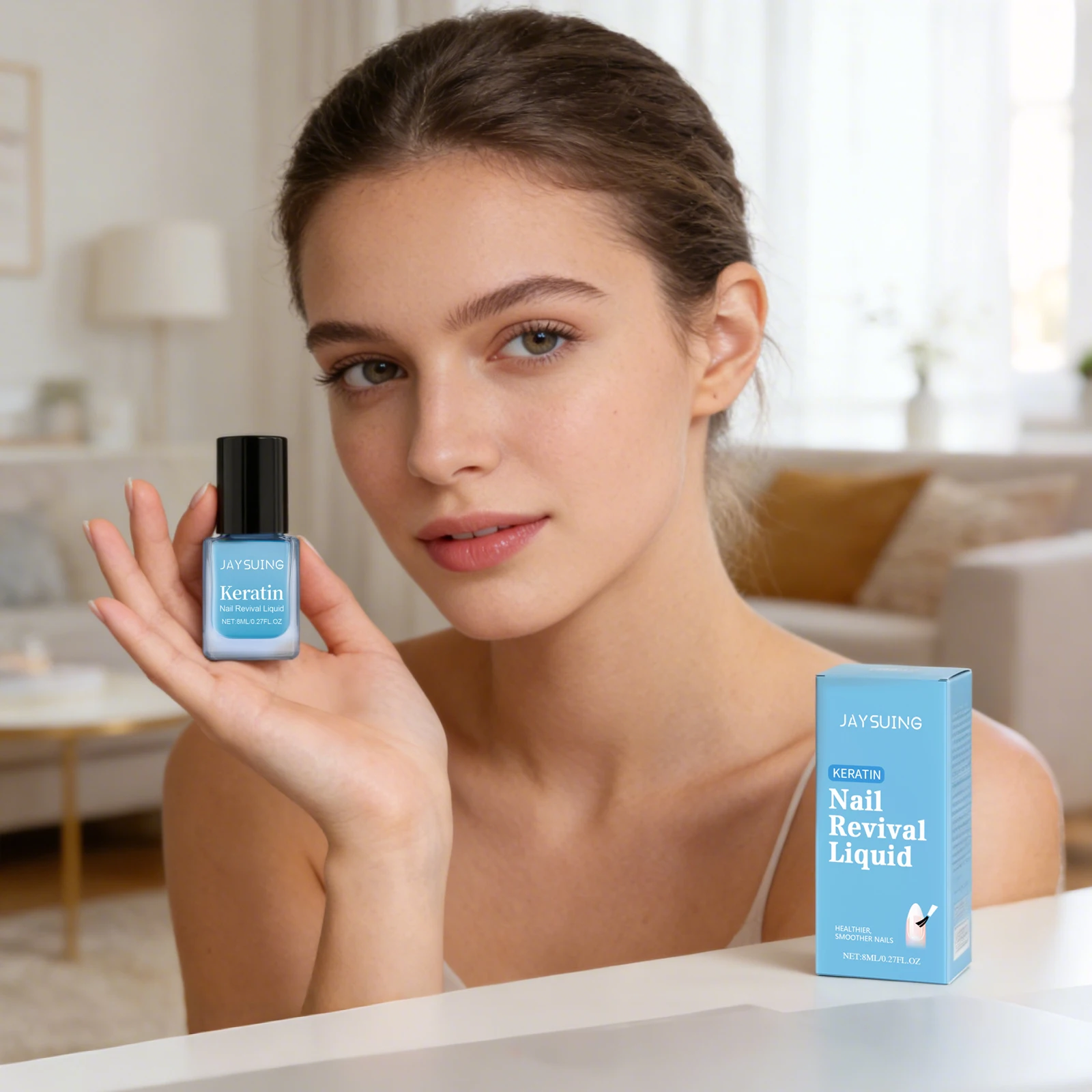 Hyaluronic Acid Nail Strength Oil Deep Nourish Repair Dry Brittle Cuticle Smooth Nail Surface Reduce Crack Mild Nail Cuticle Oil